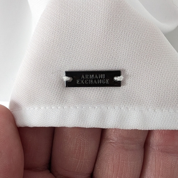 Armani Exchange Women's Elegant Blouse In Size M - Picture 5 of 8
